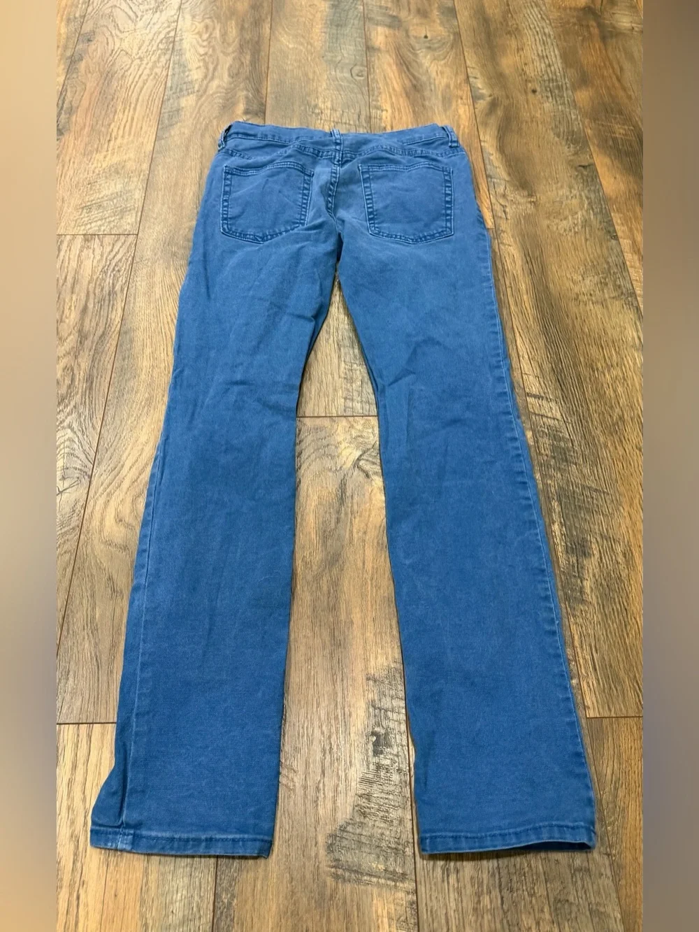 Gap Boys Straight Leg Blue Jeans, Size 14, Stretch, Adjustable Waist